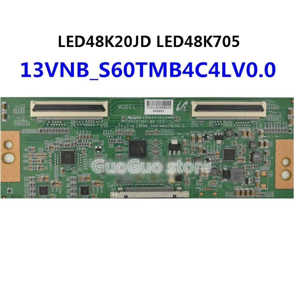 TCON 13VNB S60TMB4C4LV0 1 шт. Логическая плата 0 T-CON LED48K20JD LED48K705 S60TMB4C4LV0. |