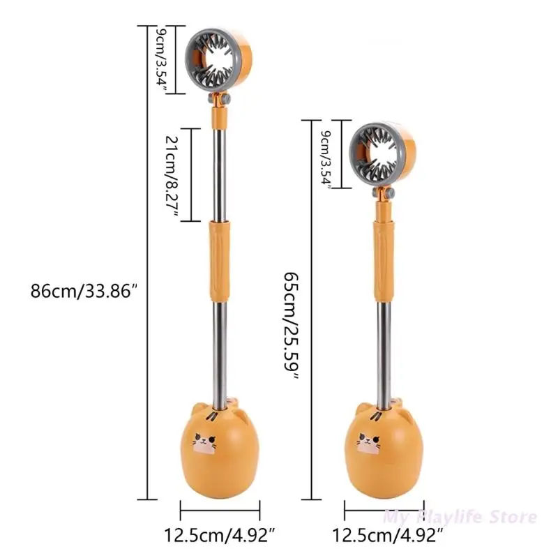 Portable Pet Dog Hair Dryer Holder Telescopic Hands Free Blow Dryer Stand Holder Sturdy Cats Grooming Support