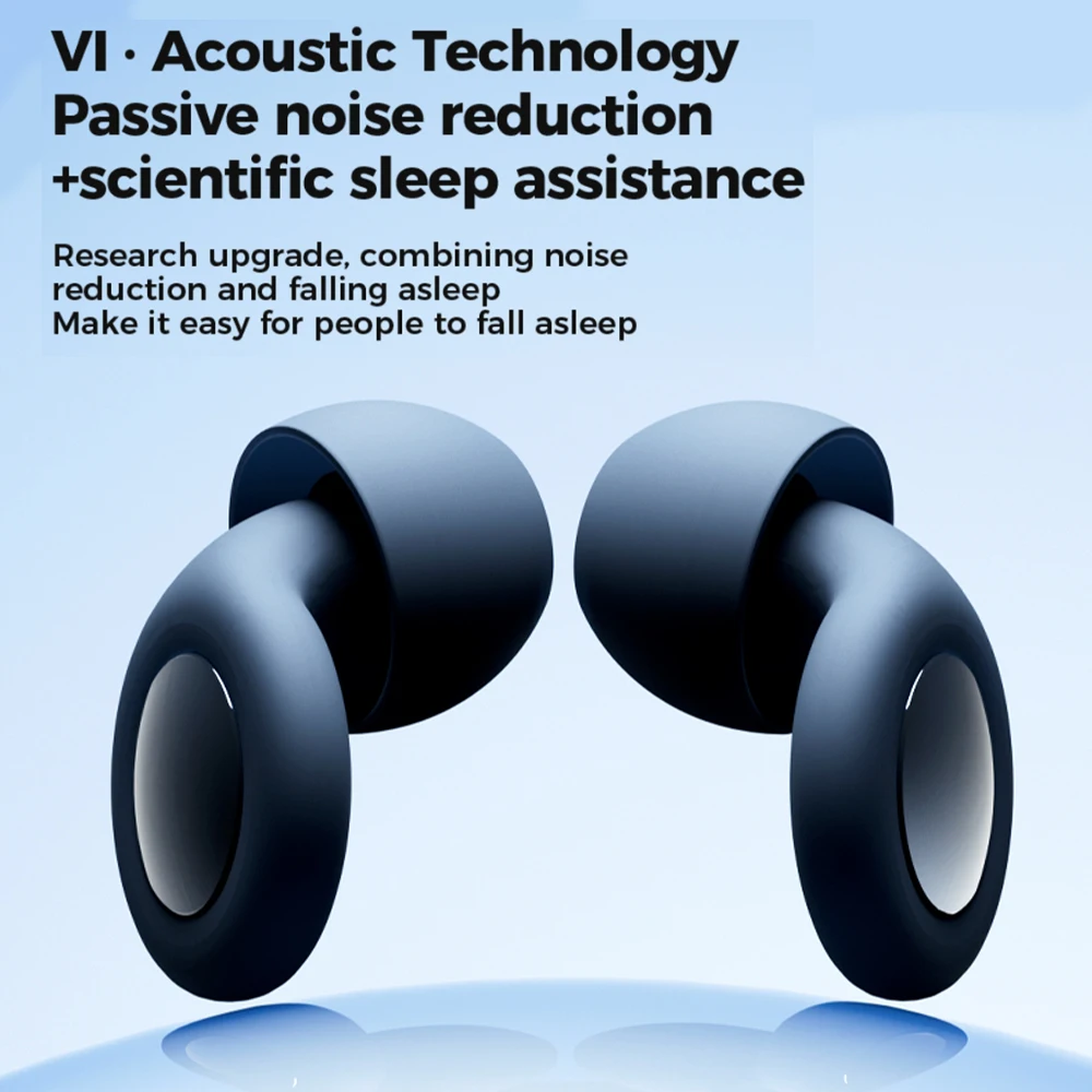 Silicone Earplugs Swimming Sleep Noise Cancel Reduction