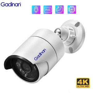IP-камера Gadinan 4k, 8 Мп, 1/2 дюйма, SONY POE, H.265