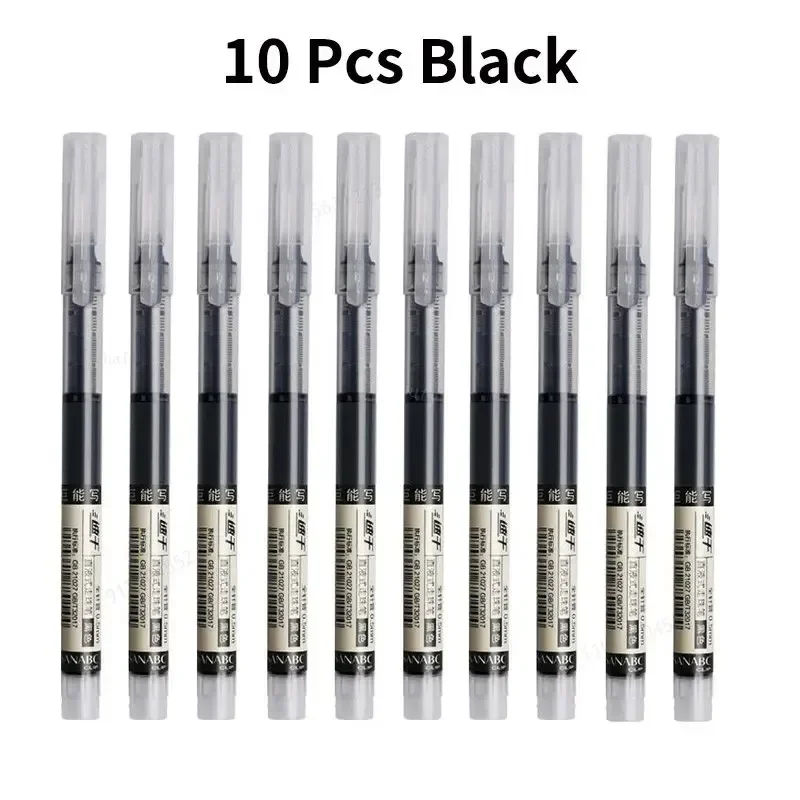 10Pcs Black