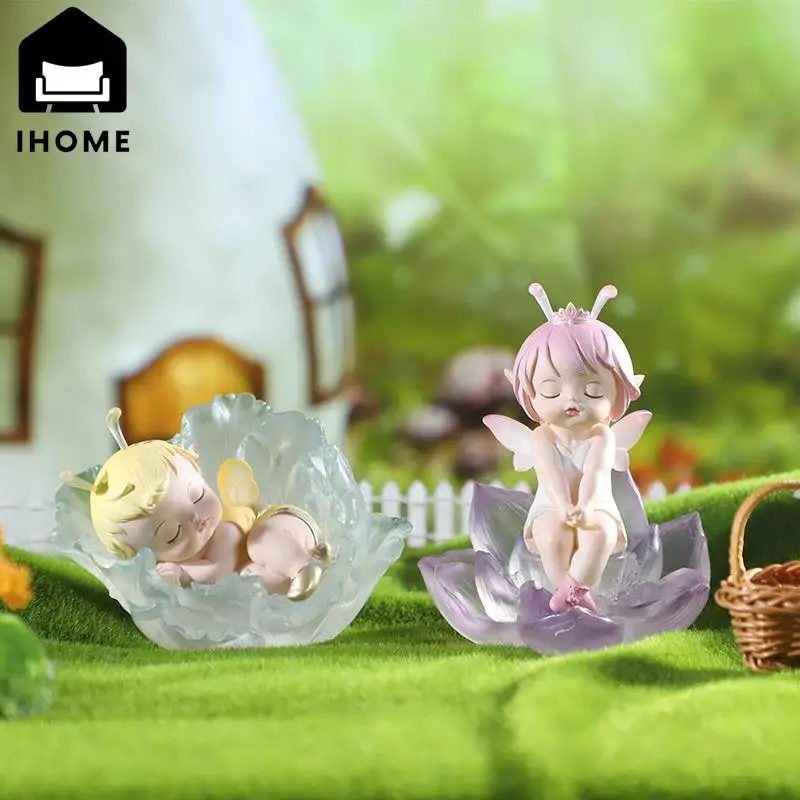 

IHOME New Creative Gift Trend Living Room Tabletop Resin Piece Light Luxury Decoration Cute Hand-made Night Light New 2024
