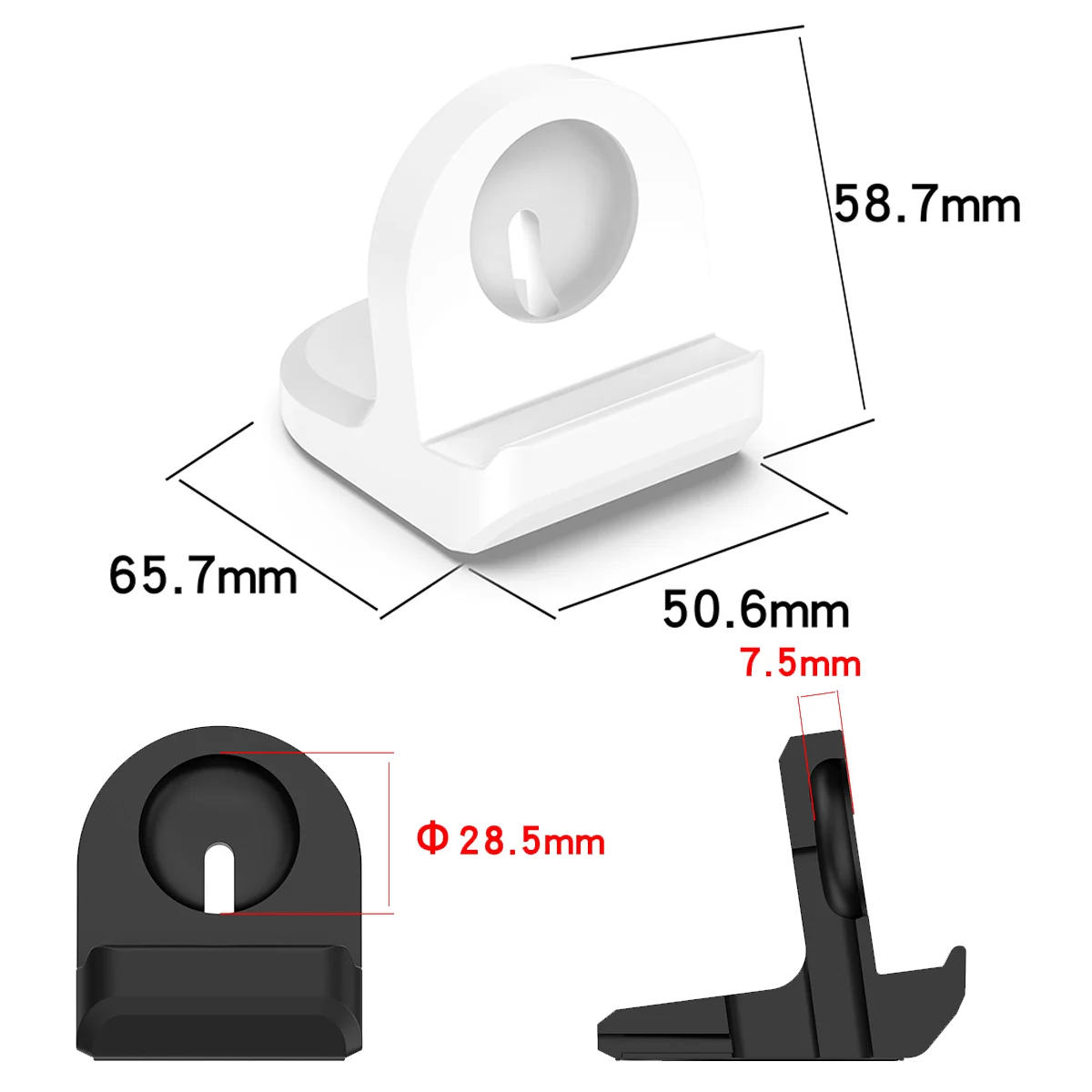 Silicone Charge Stand Holder For Google Pixel Watch 2 Smart Watch Charger Cradle Dock Station Accessories