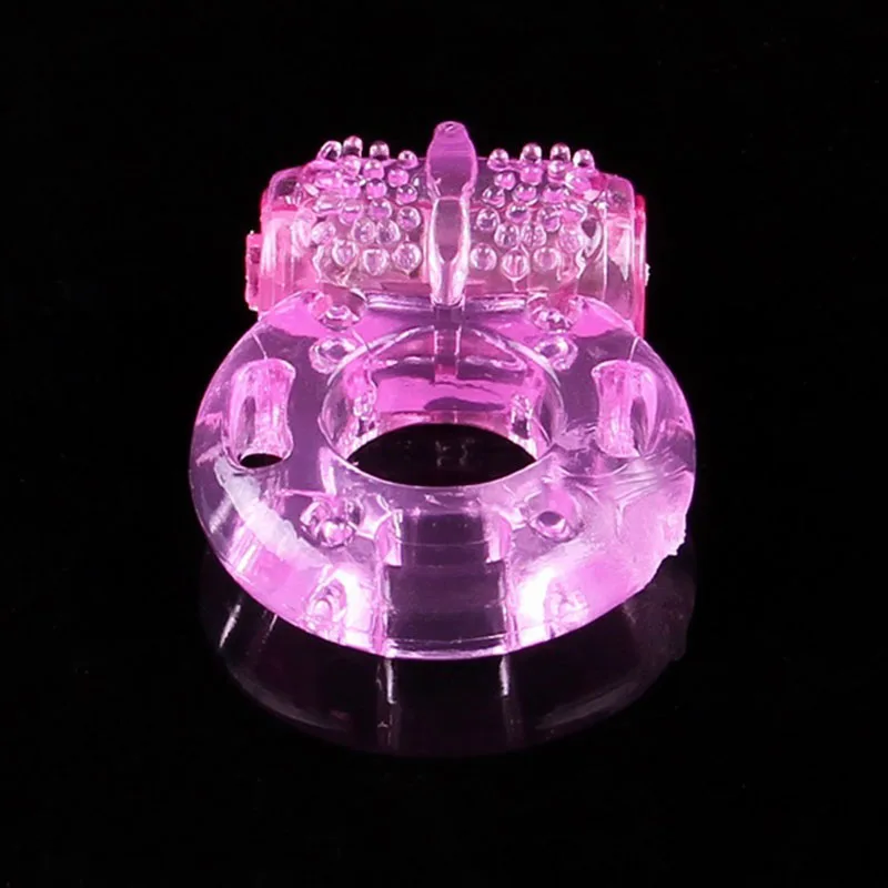 Penis Ring Vibrating Rings Sex Toys For Men delay ejaculation Butterfly Cock Ring Vibrator Clitoral Stimulator Penis Extender For adult 18+
