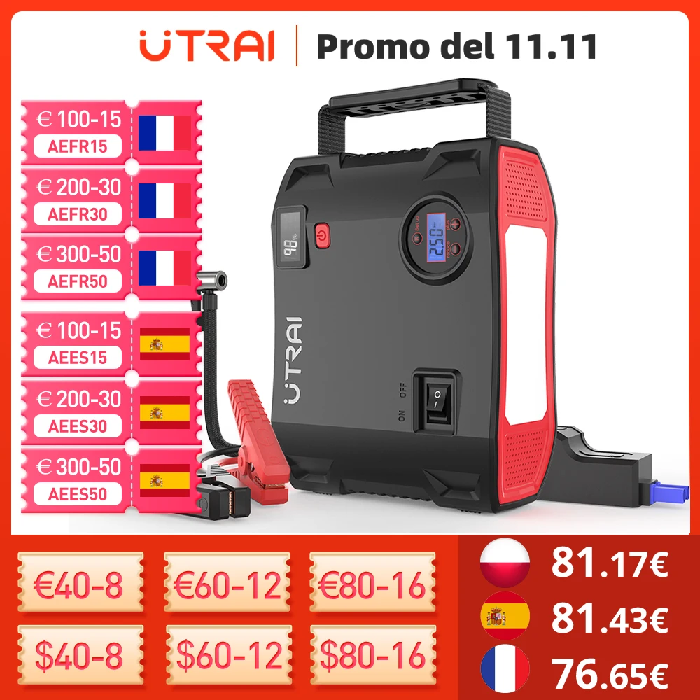 UTRAI Portable Jump Starters in Car Jump Starters(4