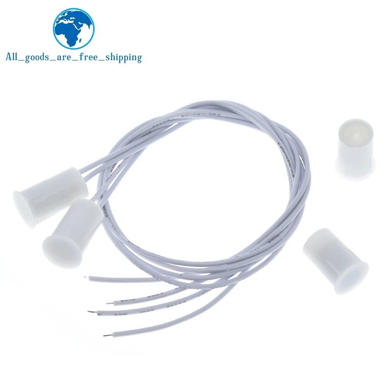 TZT 1/3 Paar RC-33 Einbau-Türmagnetschalter Türmagnet-Alarmmelder Sensor Haussicherheitsalarm DC 100V 300mA MC-33