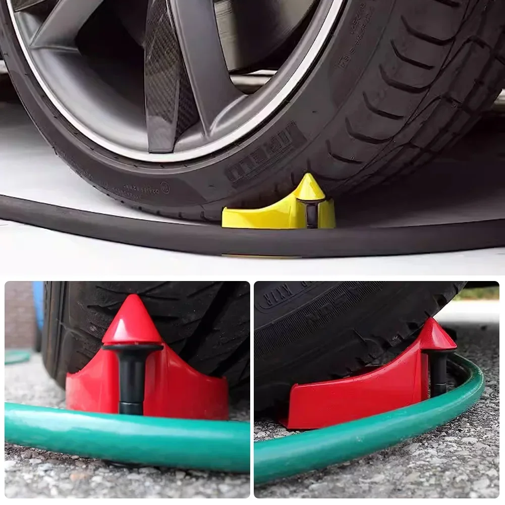 Car Detailing/Washing Tool Cars Washing Duct Unclogging Prevents Hoses From Getting Stuck Under Wheels Hose Slide Tire Wedge