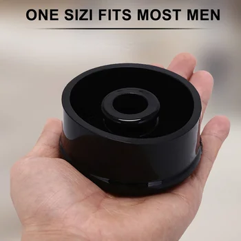 Sex Toy Men Penis Pump Ring Silicone Sleeve Penis Extender Trainer Accessories Penis Erection Enlarger Exerciser Men Masturbator 5