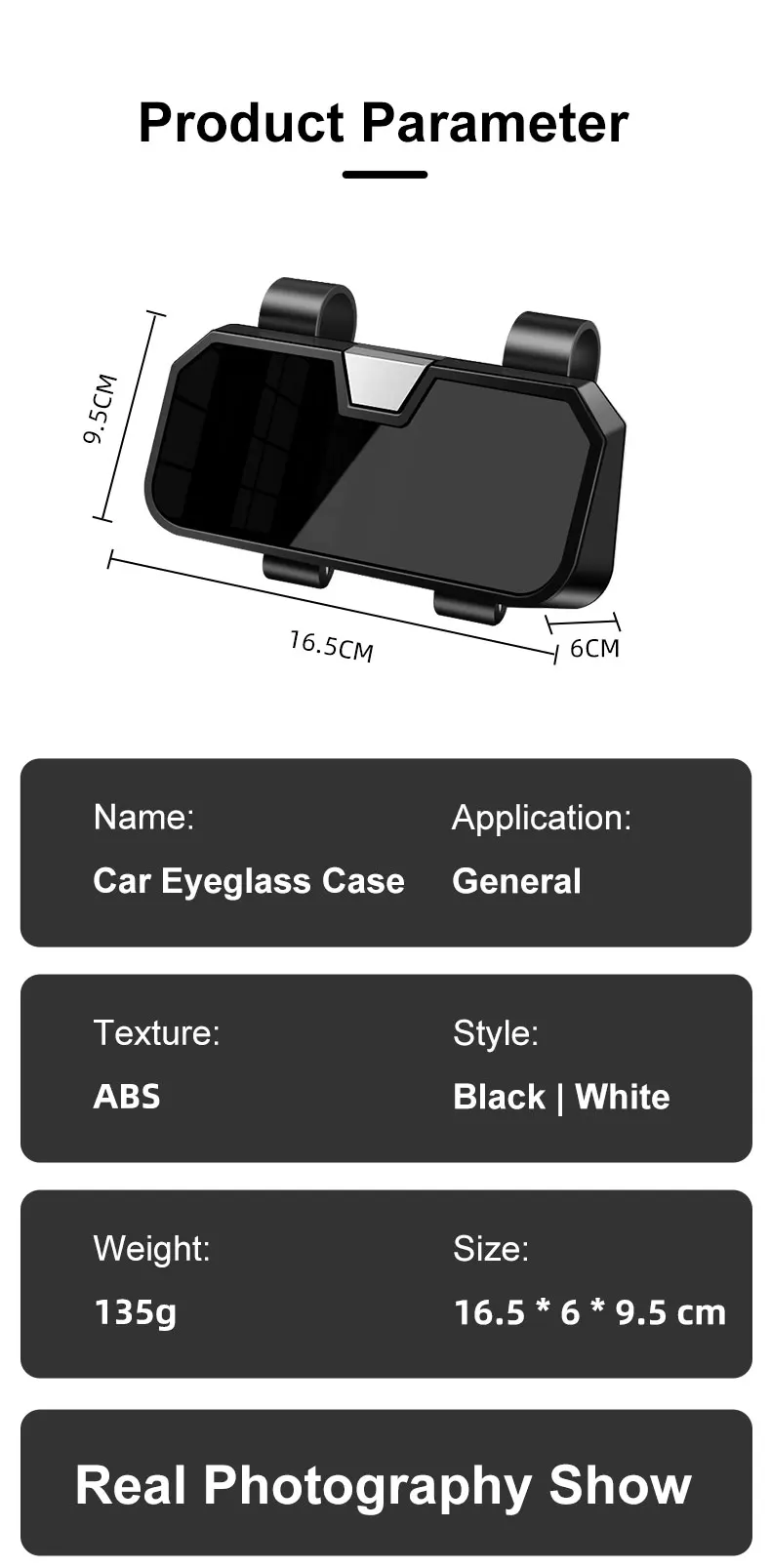 BMW Sun Visor Glasses Case