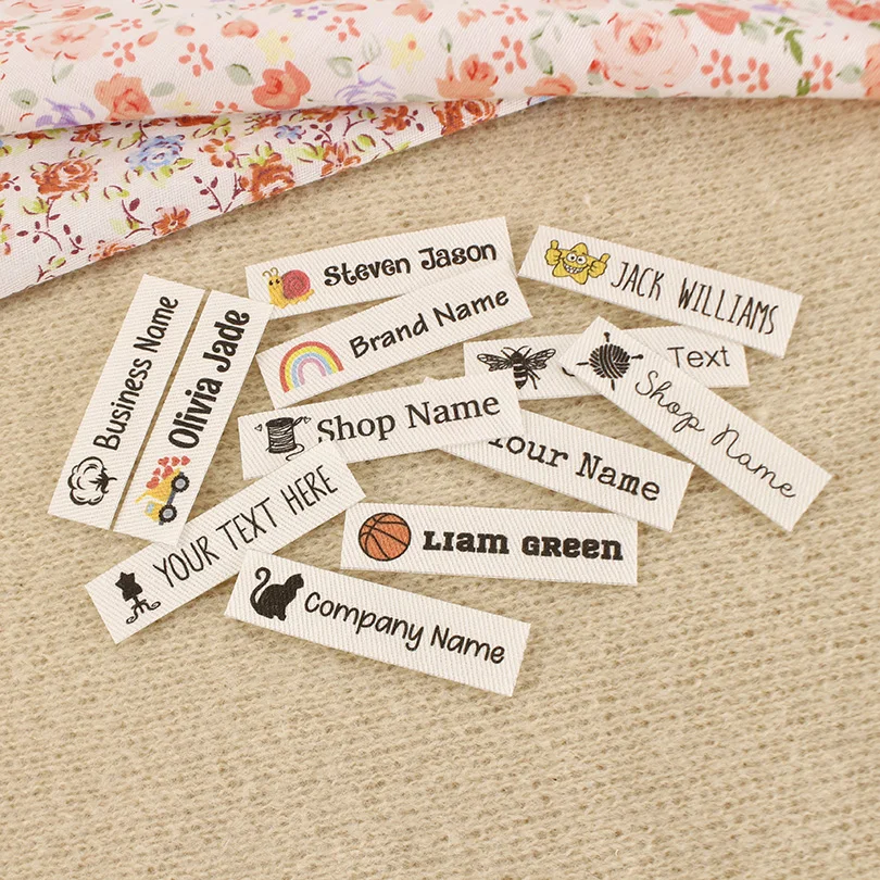 Custom Strijken Labels,School Labels, Gepersonaliseerde Namen, Naam