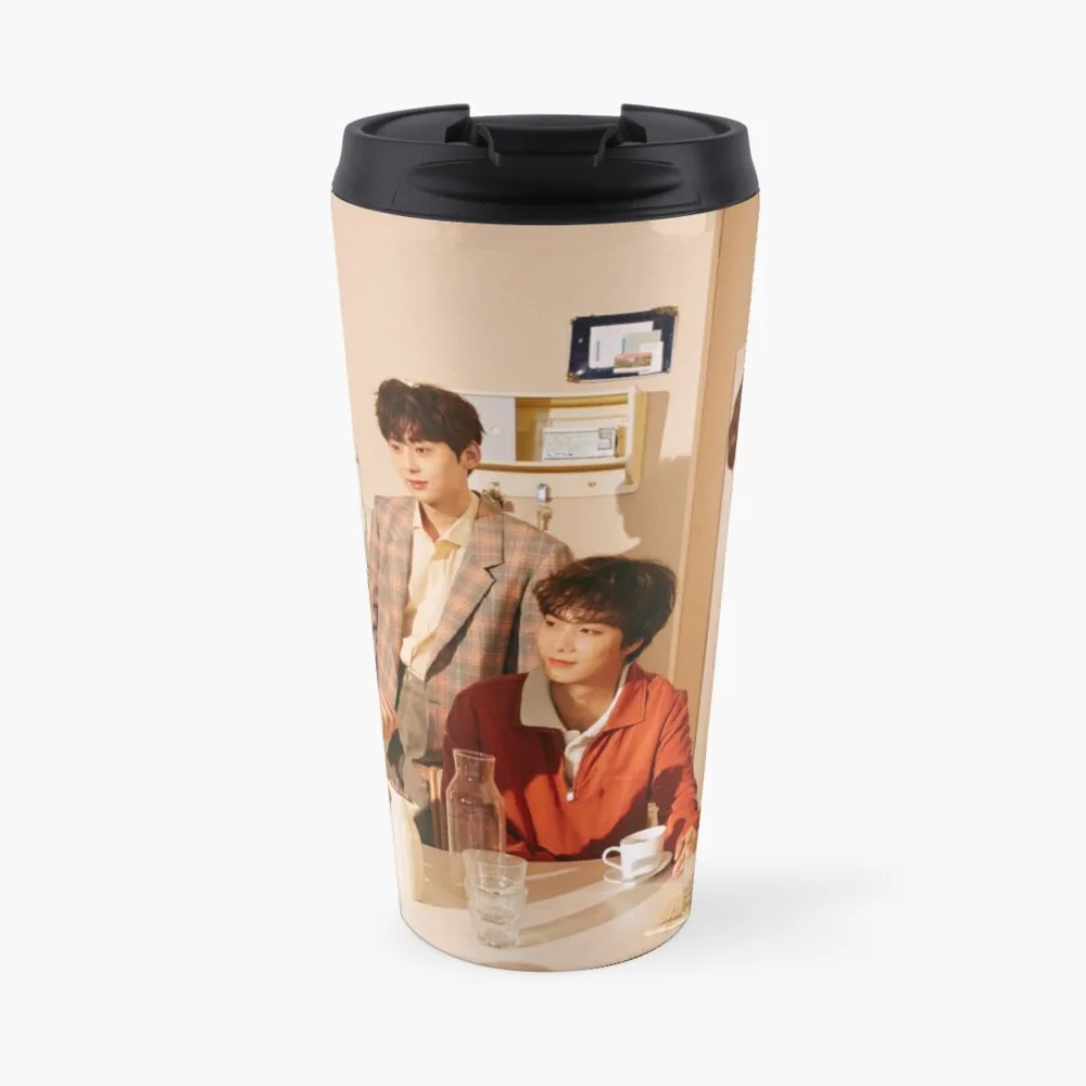 

NU'EST LOVE ME Travel Coffee Mug Thermal Coffee Bottle Coffee Cups Sets