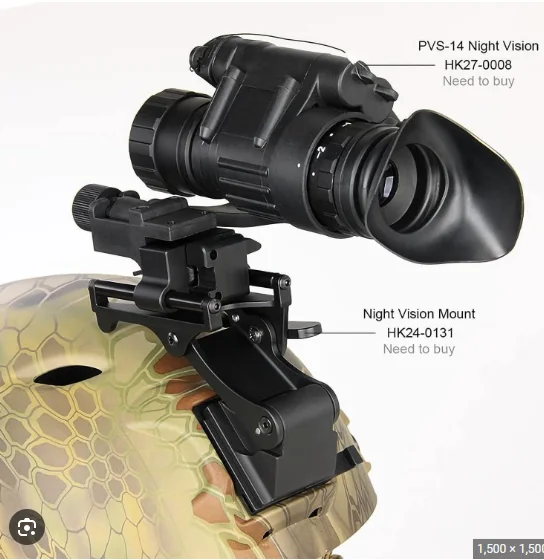 BOOIU Taktische Helm Nachtsicht Brille Halterung für NVG PVS-14 PVS-7 Helme Halterung Outdoor Sport Helm Halterung Zubehör – Detail 5