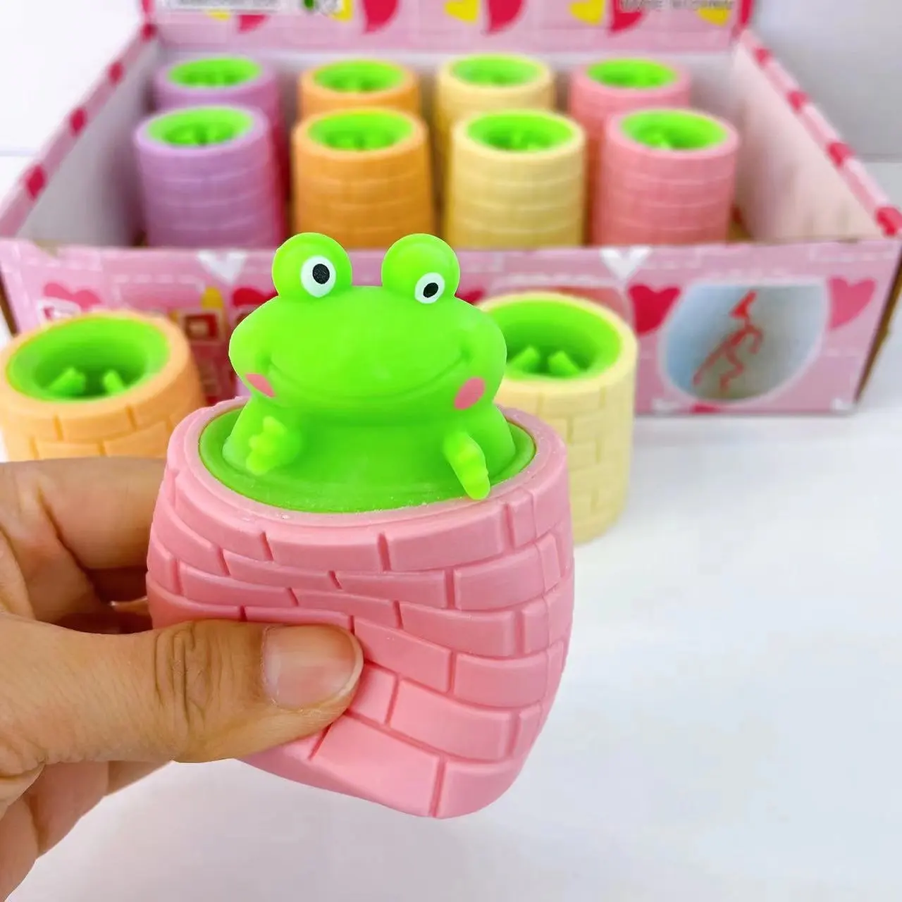 Fidget Toys Anti Stress Toy Release Pressure Toy Squishy Toys Sensory Toys Decompression Toy Stress Relieving Toy Cute Little Decompression Turtle Toys Squeeze Vent Pressure Relief Stress Anxiety Pressure Toys Gift for Kids Puzzle rubber Toy