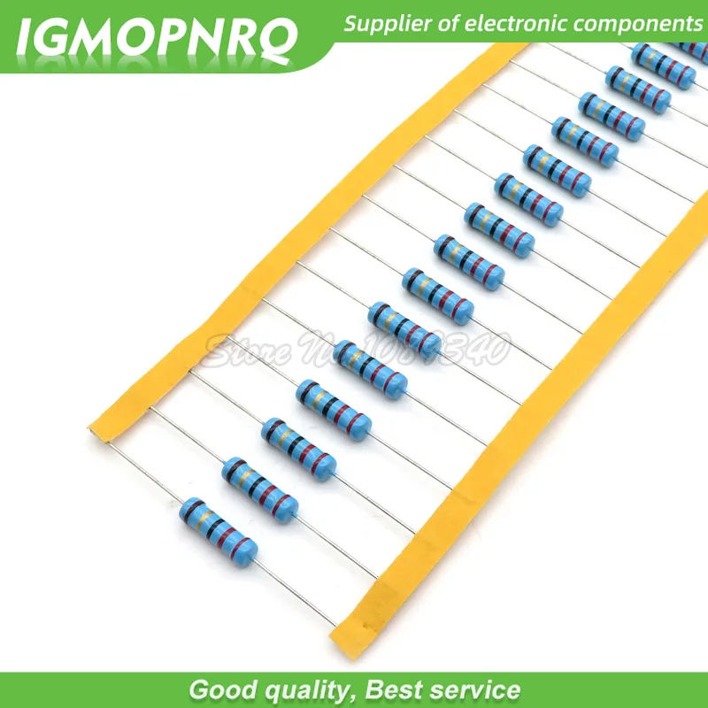 2W Metal film resistor 5 color ring 1% 20pcs