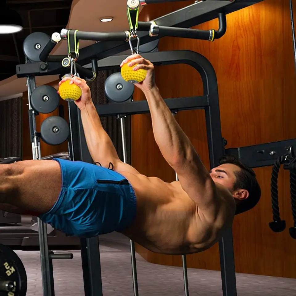 Pull Up Grip Handvatten, Ball Grip Kracht, Pull Up Hand Grip, Duurzame En Antislipgreep Krachttrainers Voor Boulderen, Pull-up, Kettlebells, Fitness En Training
