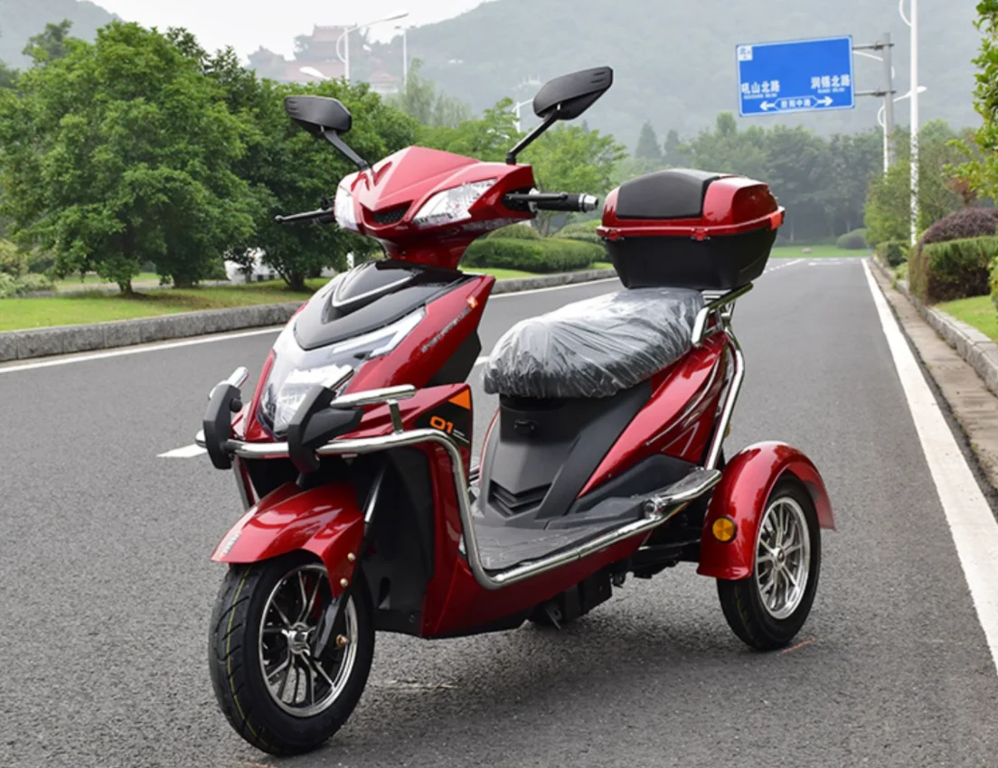 Adult Electric Tricycle Three wheelers 72v electric passenger tricycles 3 wheel mobility scooter