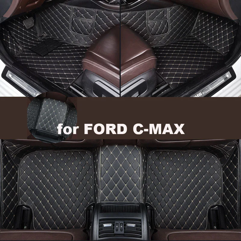 

Autohome Car Floor Mats For FORD C-MAX 2003-2018 Year Upgraded Version Foot Coche Accessories Carpetscustomized