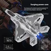 Rc Plane New Bm22 Four Channel Large F22 Fighter Fixed Wing Remote Control Foam Electric Model Aircraft Glider Toy Gift 2