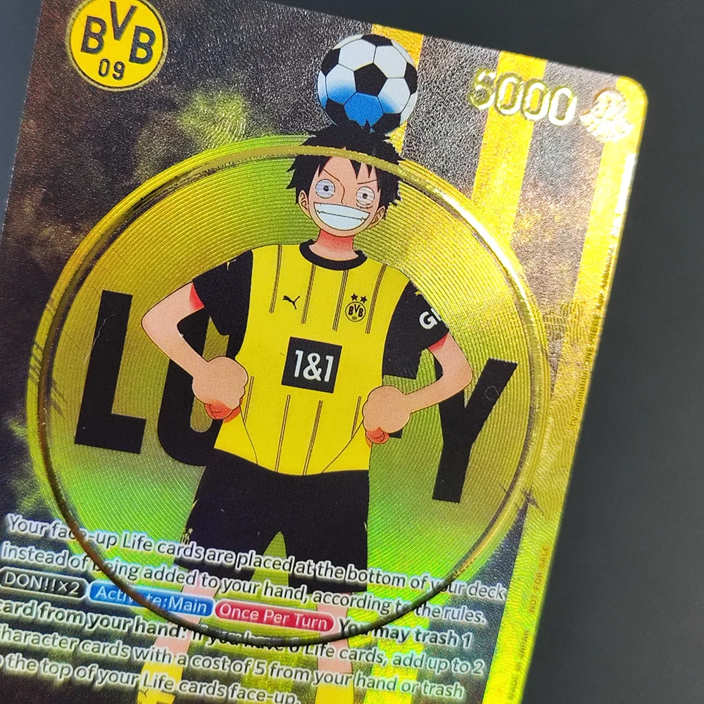 DIY OPCG ONE PIECE CARD Monkey.D.Luffy Ace (010) (Dodgers x ONE PIECE) EB02-010 One Piece Promotion Anime Englische Kartenfolie – Detail 9