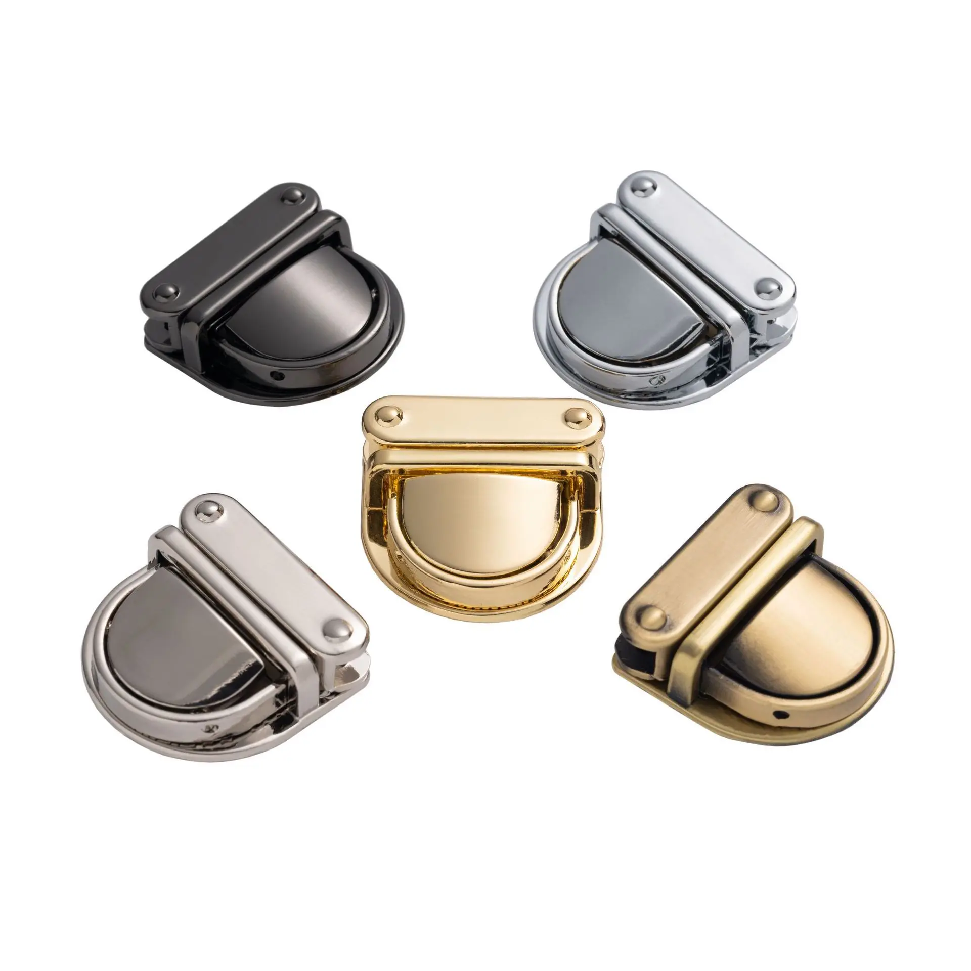 

2024-BU105 Luggage hardware accessories decorative buckles alloy snaps bag hardware locks