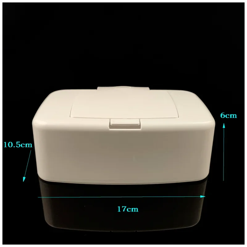 Portable Wet Wipes Storage Box Tissue Box Wipes Dispenser Portable Wipes Napkin Storage Box Holder Container for Car Home Office 6