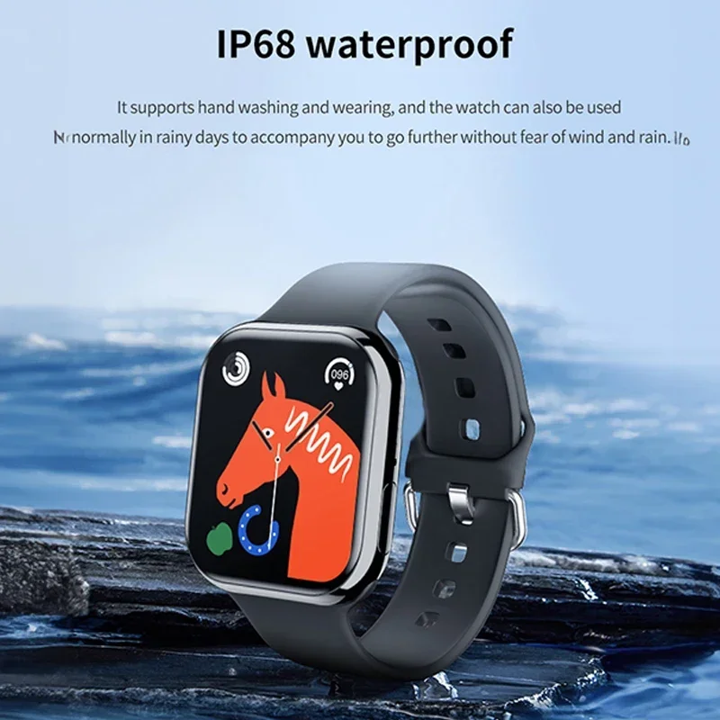 2024 Nowy inteligentny zegarek Watch 9 pro Mężczyźni GPS Sportowy NFC Zawsze wyświetlacz Temperatura ciała Fitness Kobiety Seria 8 inteligentny