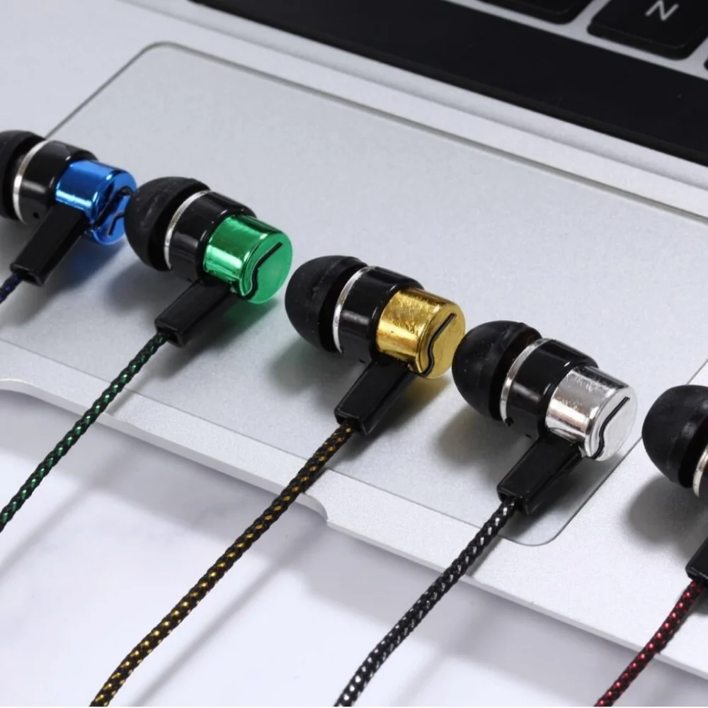 Premium Wired In-Ear Stereo Earbuds with In-line Control