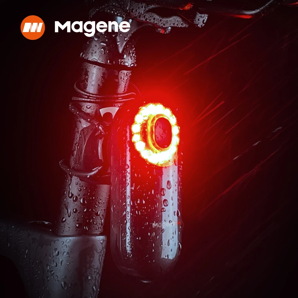 MageneRadarBikeTailLightL508BicycleRearBrakeSensingLamp
