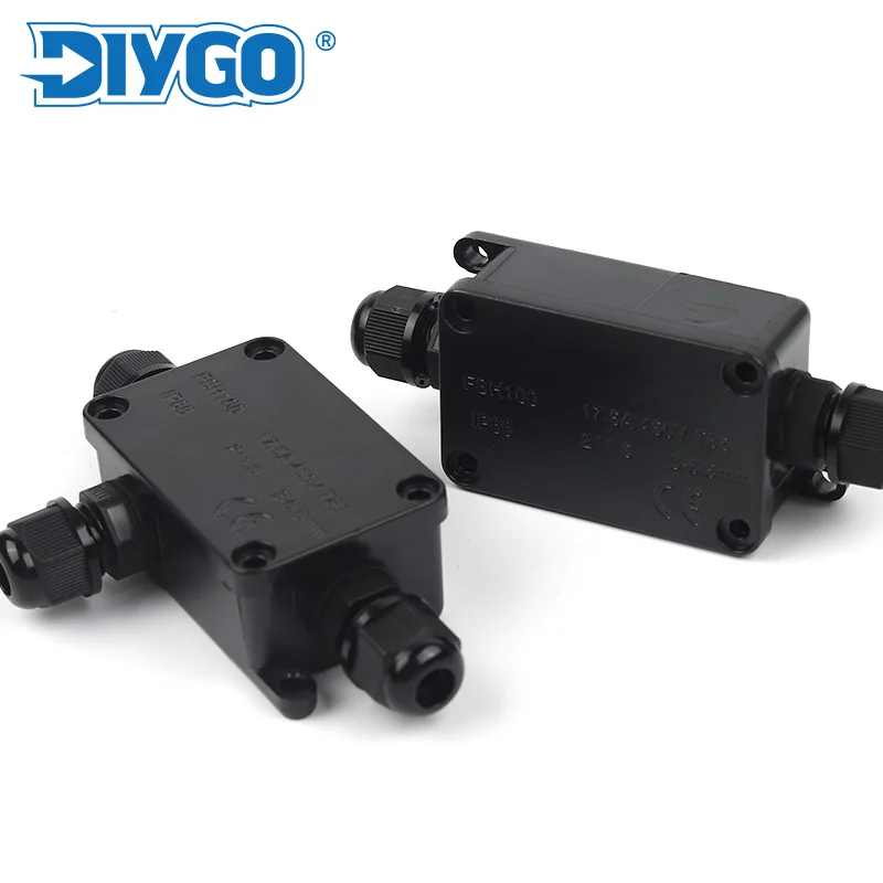 Scatola Di Giunzione Da Esterno Impermeabile IP68 A 3 Vie Linea M25 - Foto 2