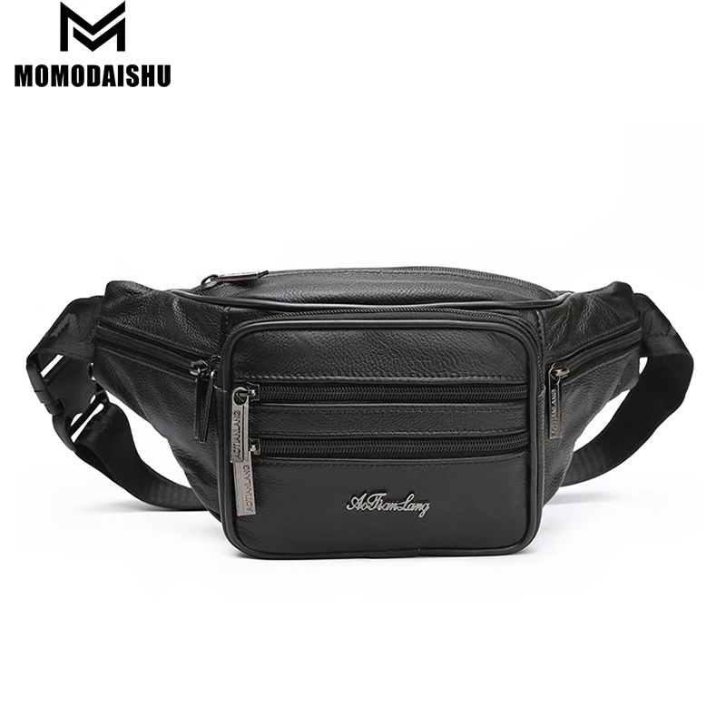 Luxury Plaid Men's Chest Bag Casual Leather Waist Phone Pack Travel Waist  Bag Fashion Chest Pack Male Shoulder Crossbody Bag - AliExpress