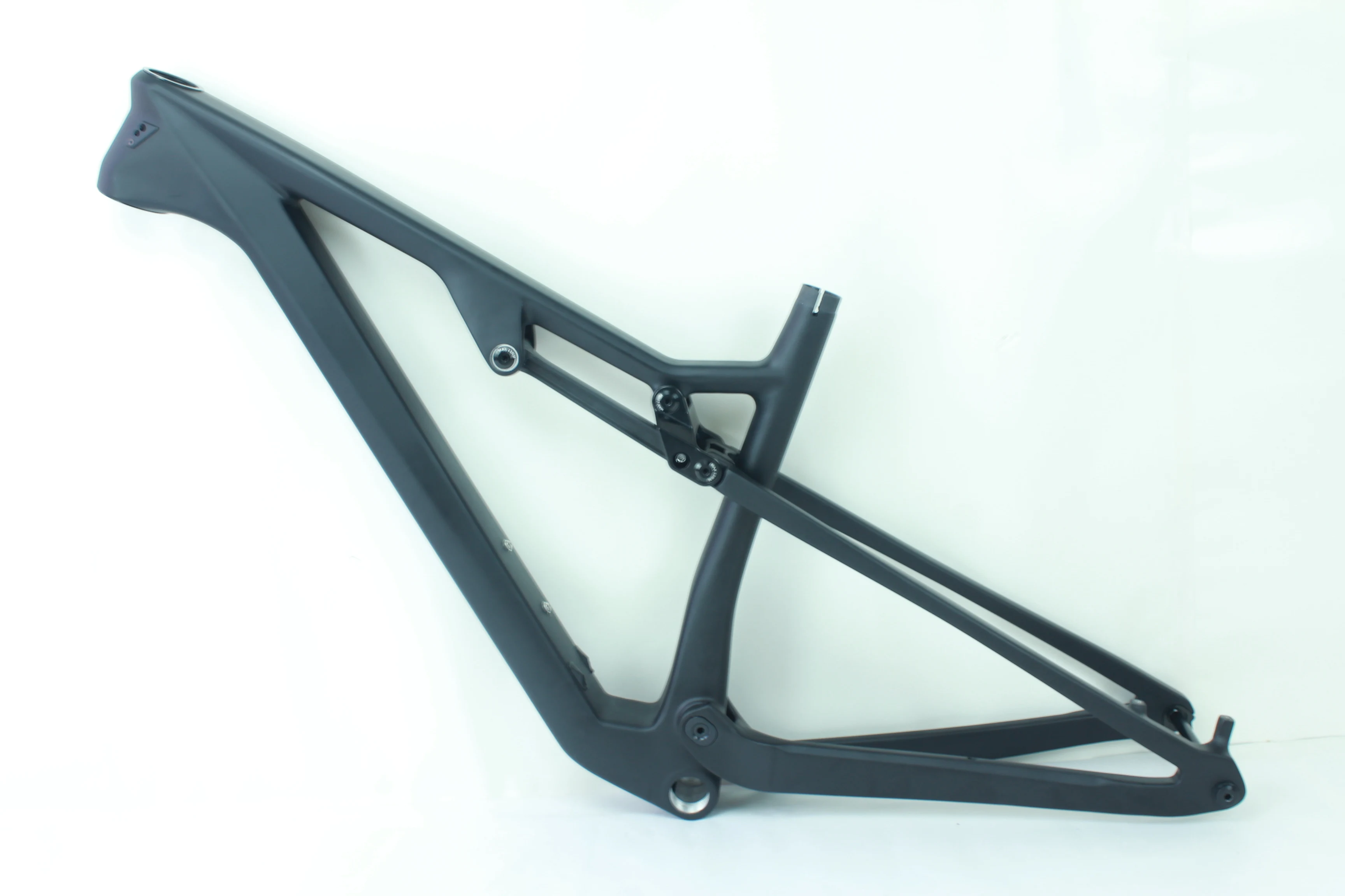 New Allterrain Cross Mountain Down Hill Bike Full Carbon Fibre Full Suspension Frame Thru Axle