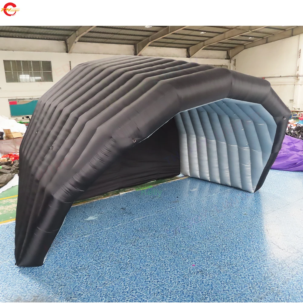

Free Door Ship 7x5m/8x6m/10x6m Black Inflatable Stage Tent for Musical Events Carnival Parties