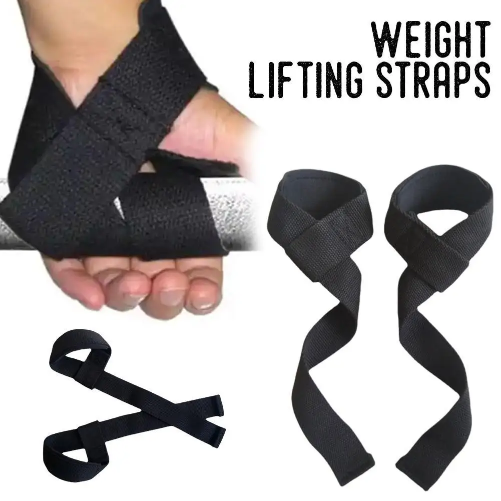 Fitness Lifting Straps Weight Lifting Wrist Grip Booster Gym Deadlifts Support Training Crossfit Belt Pull-ups Strength weightlifting straps