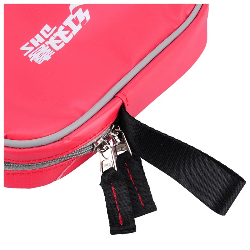 Table Tennis Racket Bag DHS Table Tennis Racket Bag Big Capacity Waterproof Ping Pong Bat Protection Case