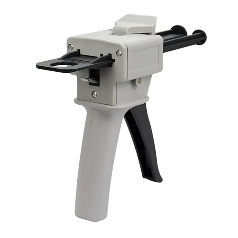Epoxy Adhesive Dispensing Gun Epoxy resin AB Glue caulking Gun 50 ML 2:1 & 1:1 Universal Manual Dispense mixing Gun Adhesive bonding extrusion tool