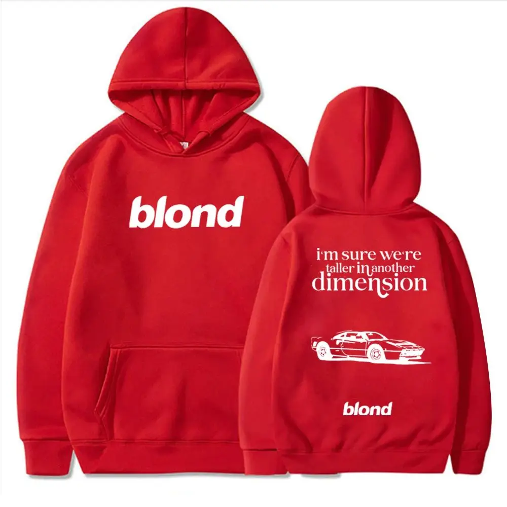 Frank Ocean Blonde Album Hoodie Frank Ocean White Ferrari Music Ladies Harajuku Long Sleeve Sweatshirt Unisex 5