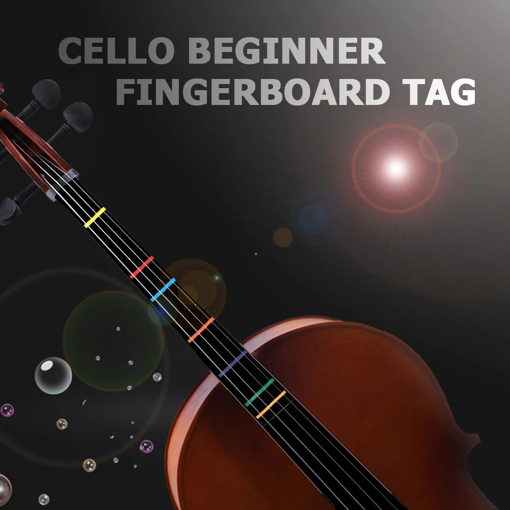 Position Marker Decal Fingerboard Fret Guide Label Cello Sticker Accessory cello sticker accessory