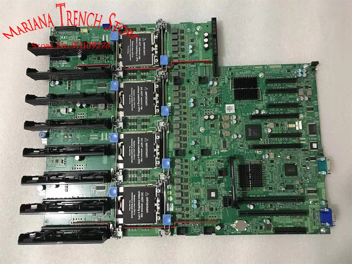 Scheda Madre Per Dell Poweredge R910 4U Cremagliera P658H P703H Ncwg9 Hv8Y2 Jrjm9 Kyd3D