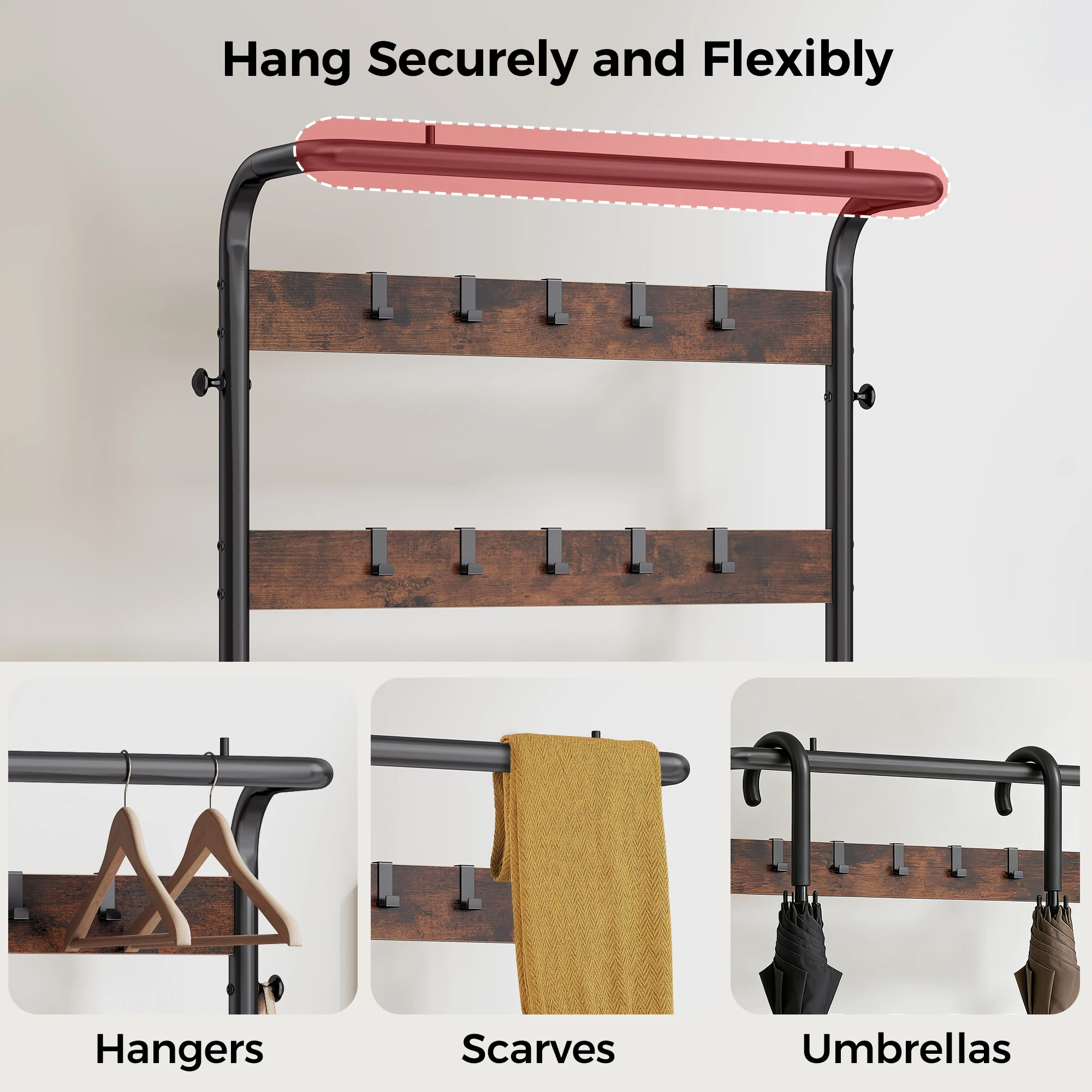 mudroom storage organizer setup