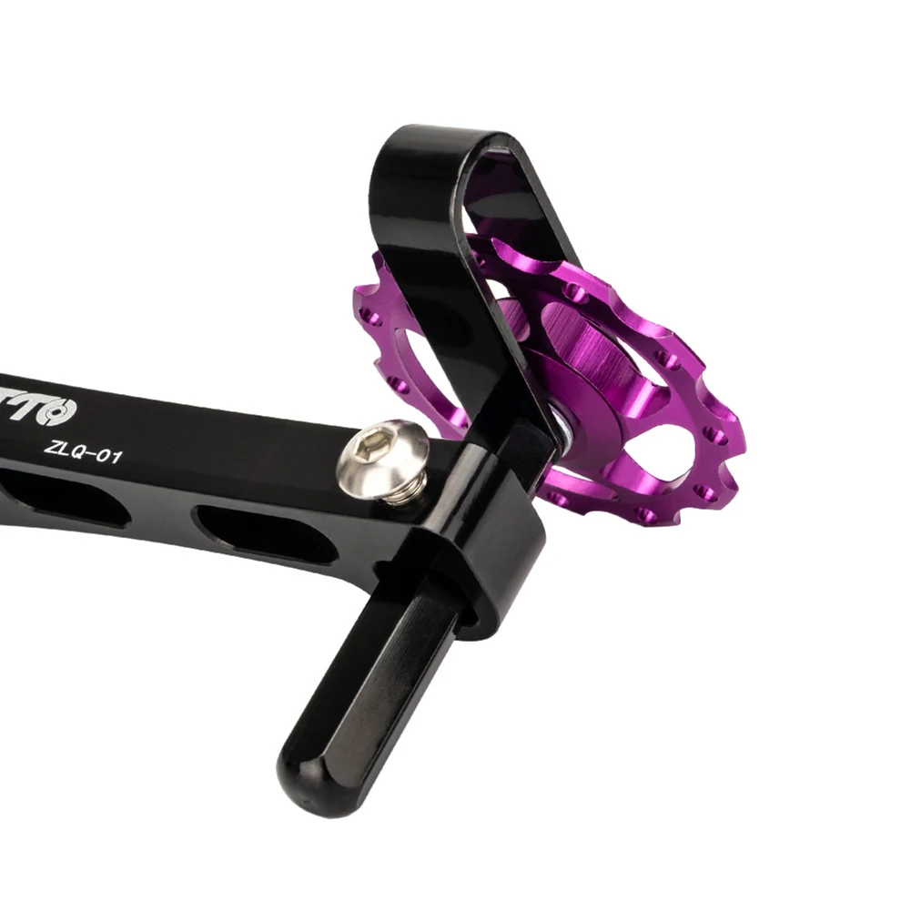 Aluminum Alloy MTB Single Speed Derailleur Chain Tensioner Mountain Road Bike Chain Stabilizer for MTB Road Racing Bike