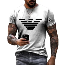 Summer new men's fashion T-shirt Men's round collar loose short sleeve 2022 new men's T-shirt casual