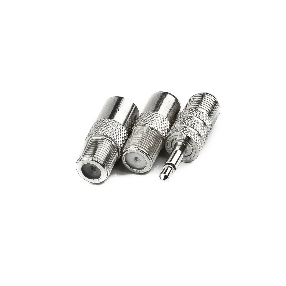 Radio aerial Antenna Radio Aerial Adapter Extendable Thread Design 4pcs/set Copper Material DAB FM HiFi AV Receiver Telescopic