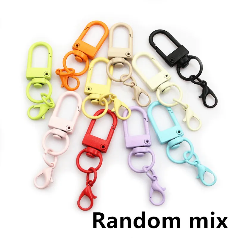 10pcs Assorted Snap Lobster Clasp Hooks in Gold & Silver