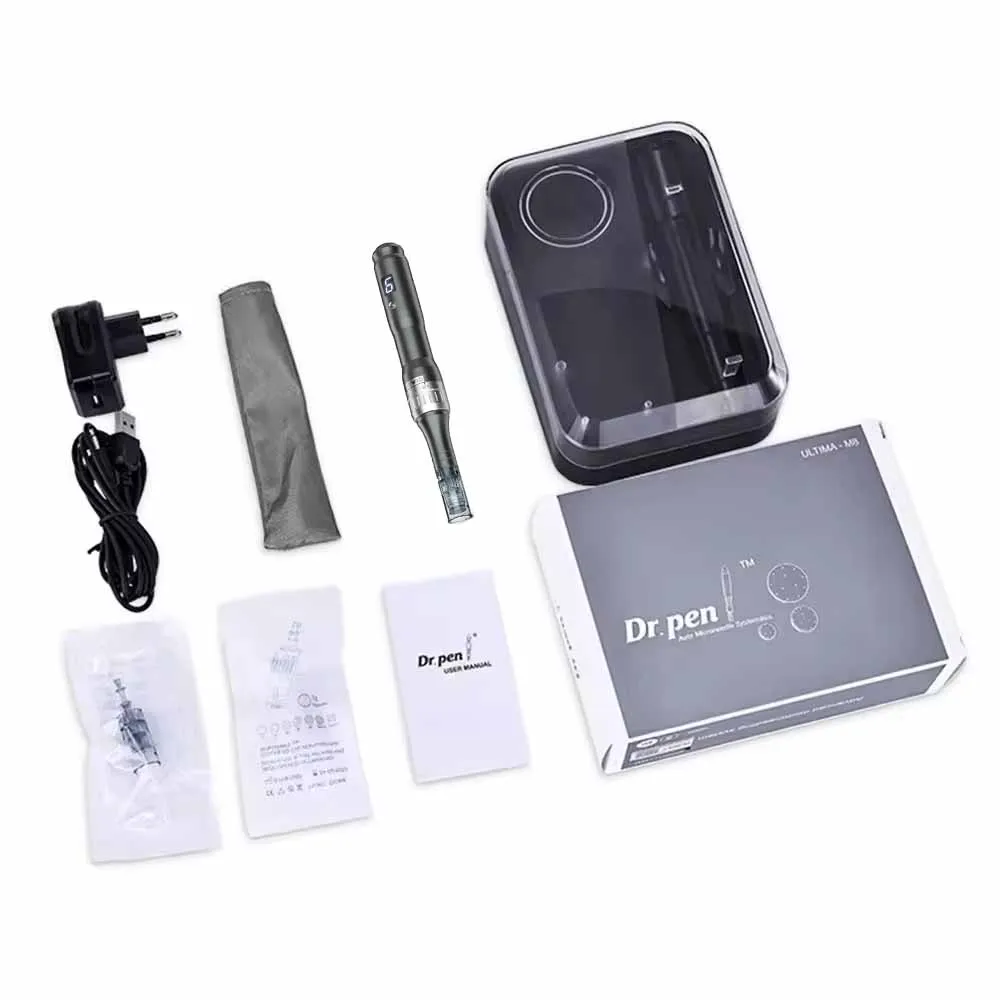 Dr Pen M8 Wireless Derma Pen microneedling derma pen microneedling needle cartridge microneedling cartridge Microneedling Dermapen with 22Pcs Cartridges