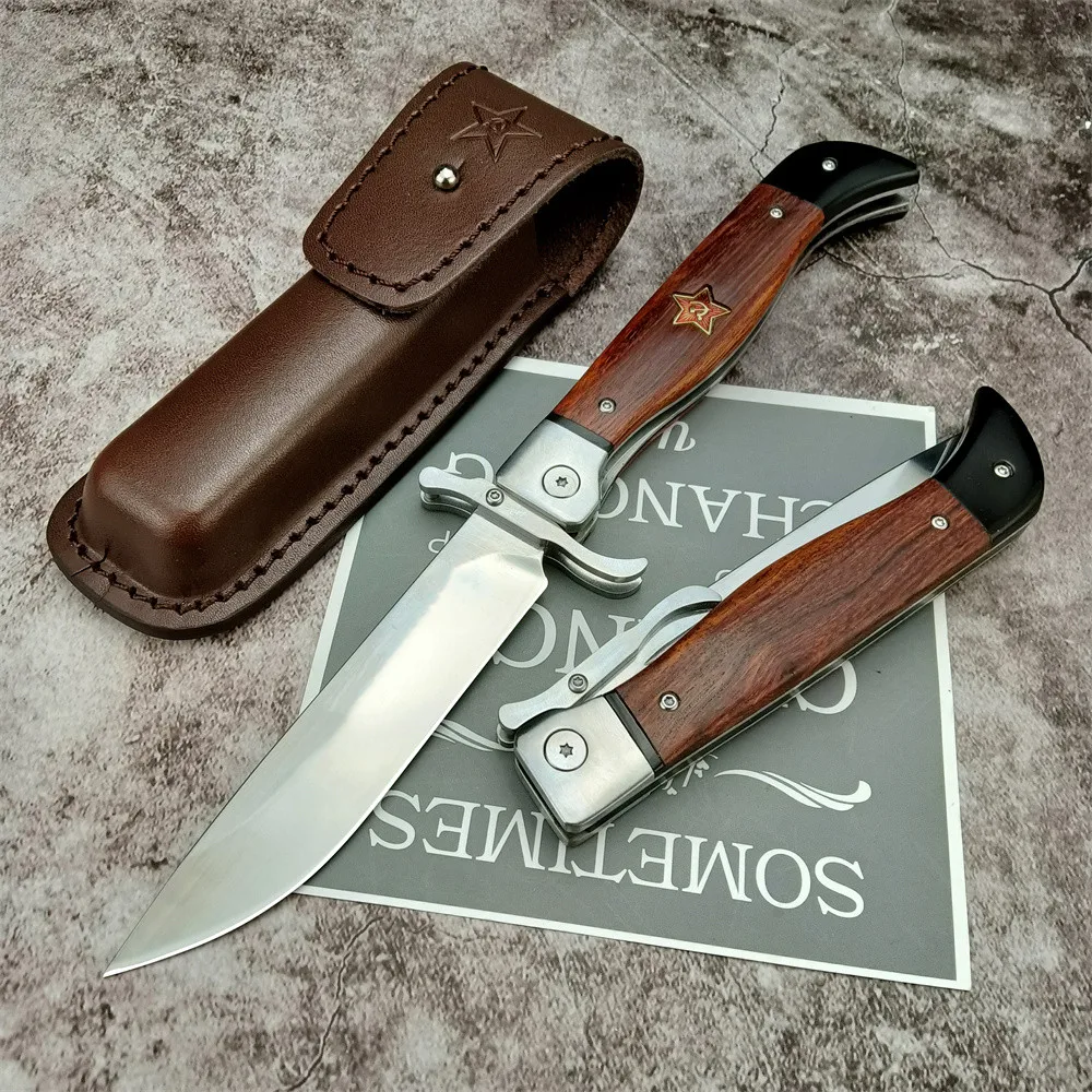 RussianFinkaNKVDKGB2023NewStyleFoldingPocketKnife440CMirror