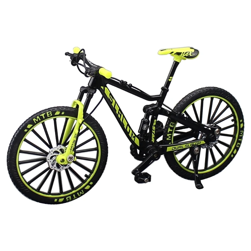 

Finger Mountain Bike Model Toy Миниатюрные металлические велосипеды Украшение для дисплея
