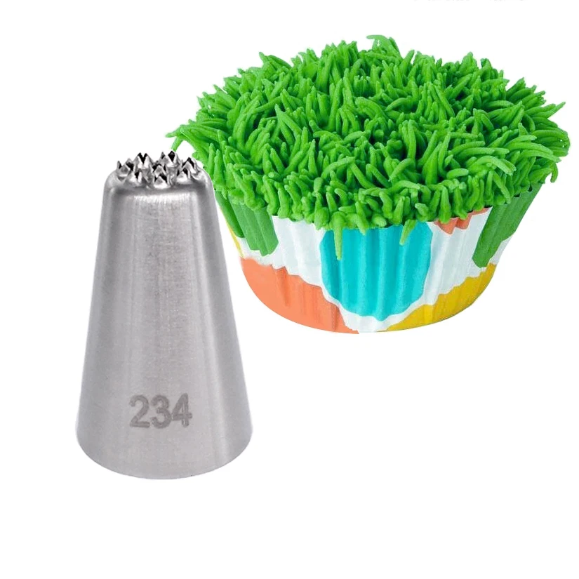 234 # Edelstahl Icing Friedliche Düsen Kuchen Dekorieren Gebäck Spitze Sets Cupcake Werkzeuge Backformen – Detail 1