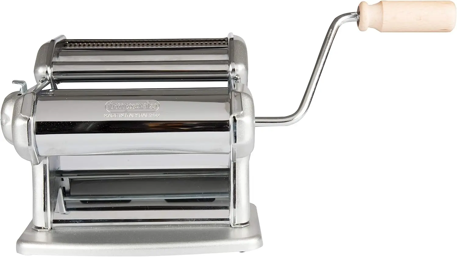 Pasta Maker Machine, Limited Edition-Makes 6 Different Types of Pasta-Adjustable Thickness, Made in Italy Great fo