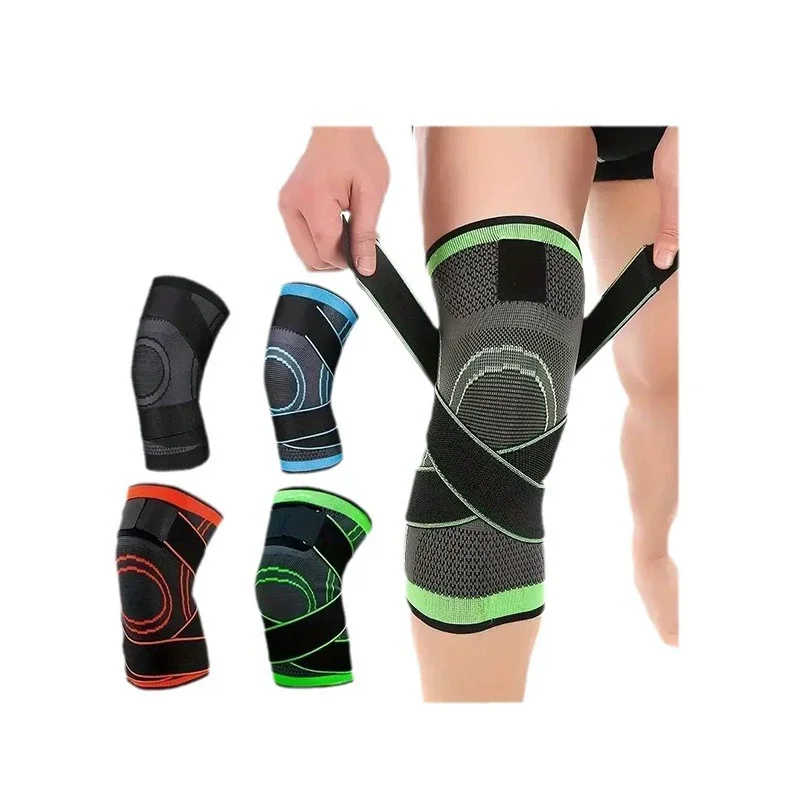 Knee Brace Knee Compression Sleeve for Knee Pain Running Weightlifting Knee Sleeves Support Breathable for Arthritis Sports Gym