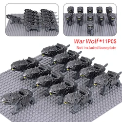 Medieval Knight Cavalry Building Set - Toy Weapons & Horse Figures (P8013 - 11pcs)
